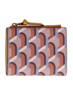 ROSA.K MONOGRAM BI FOLD WALLET CAMEL